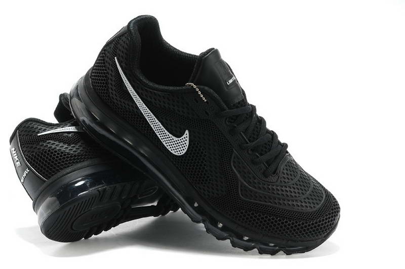 Nike Air max 2014 KPU mens Shoes Black  Blue (3)